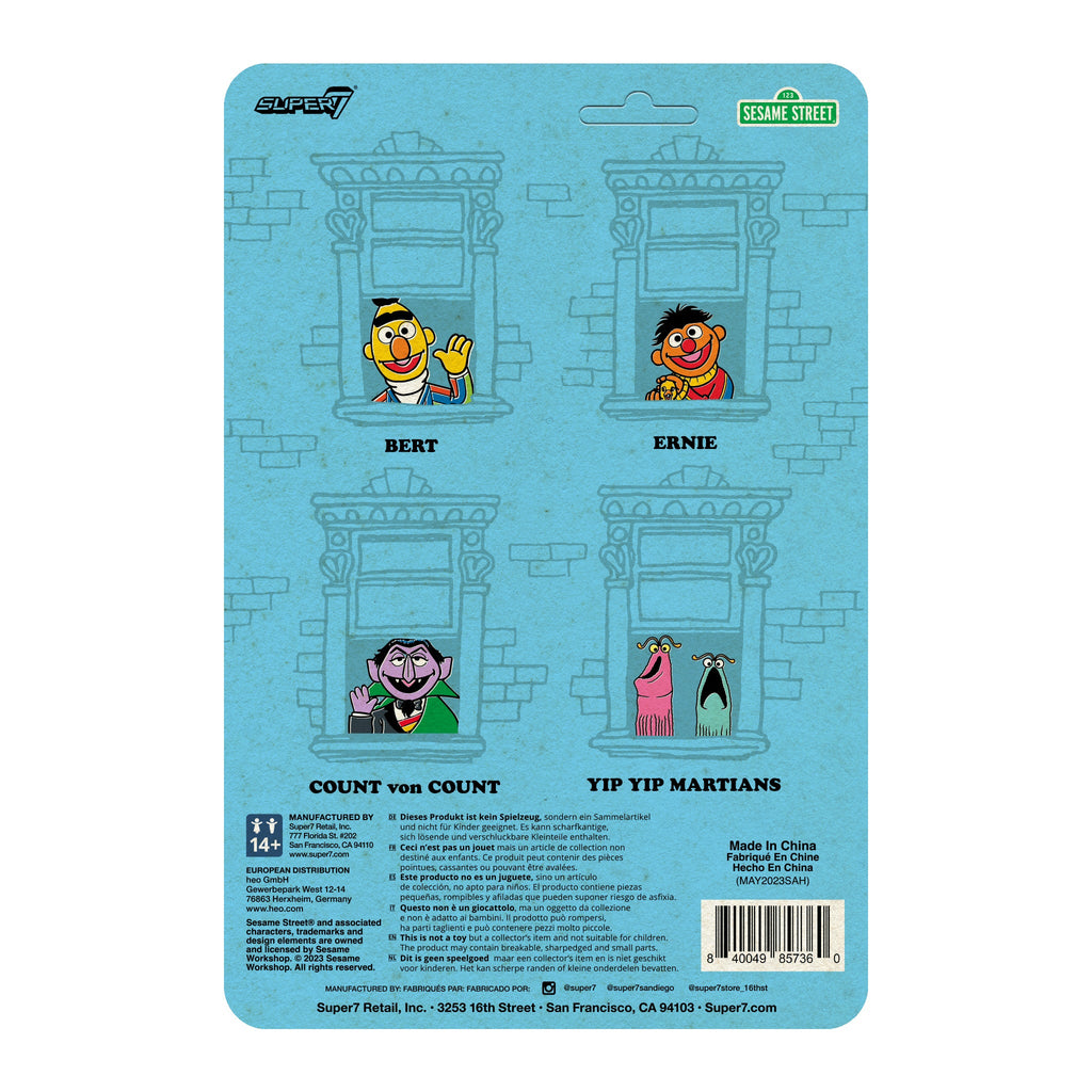 Sesame Street ReAction Figures - Yip Yip Martians