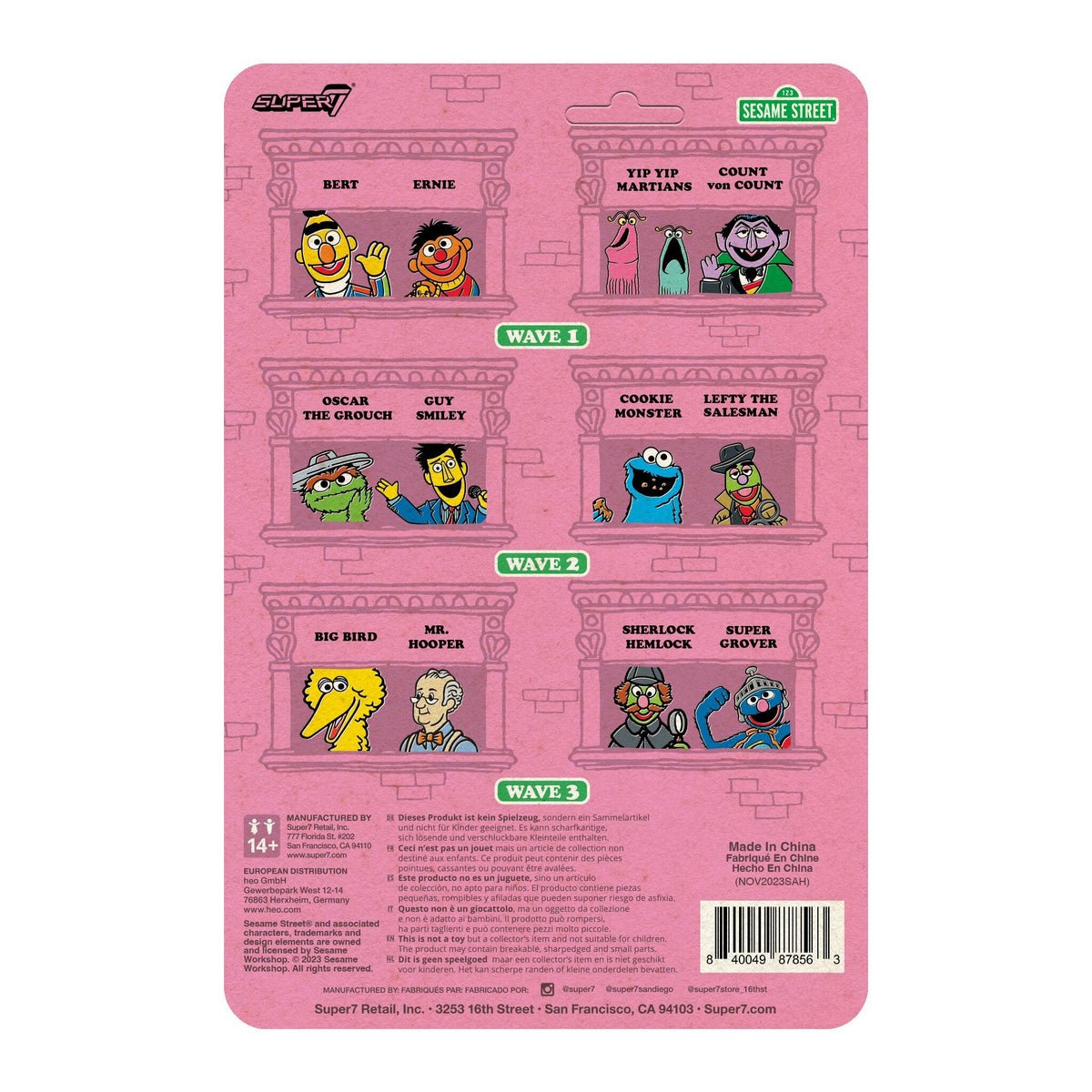 Sesame Street ReAction Figures Wave 03 - Mr. Hooper