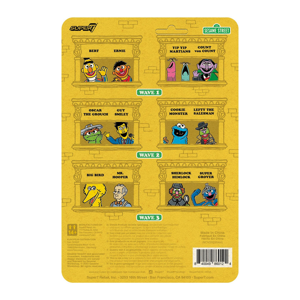 Sesame Street ReAction Figures Wave 03 - Sherlock Hemlock