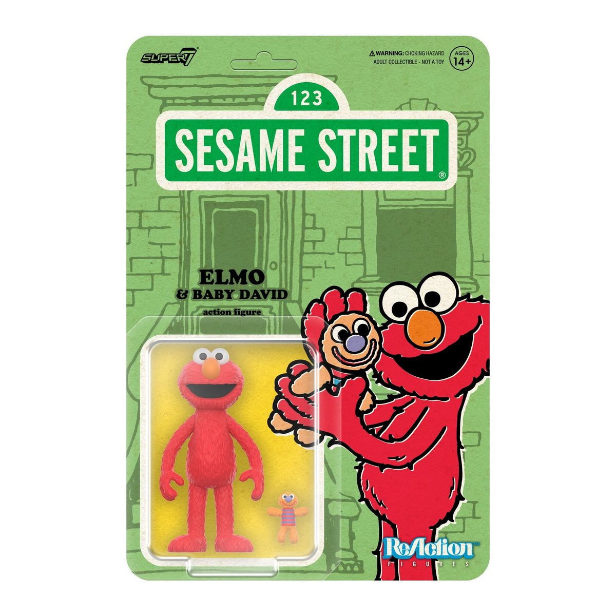 Sesame Street ReAction Figures Wave 04 - Elmo