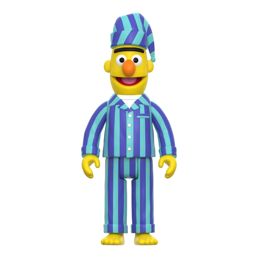 Sesame Street ReAction Figures Wave 6 - Typewriter Guy & Bert, Ernie and Count Von Count (PJs)