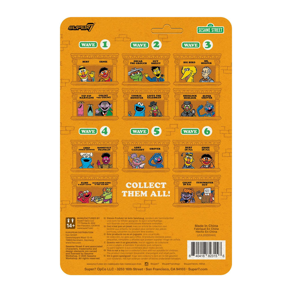 Sesame Street ReAction Figures Wave 06 - Bert (PJs)