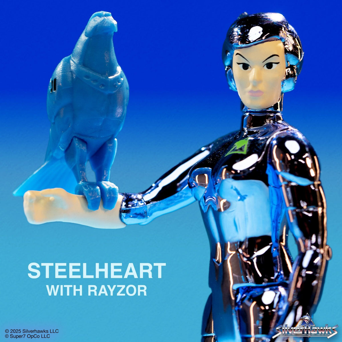 SilverHawks ReAction Figures Wave 01 - Steelheart (Toy Version)