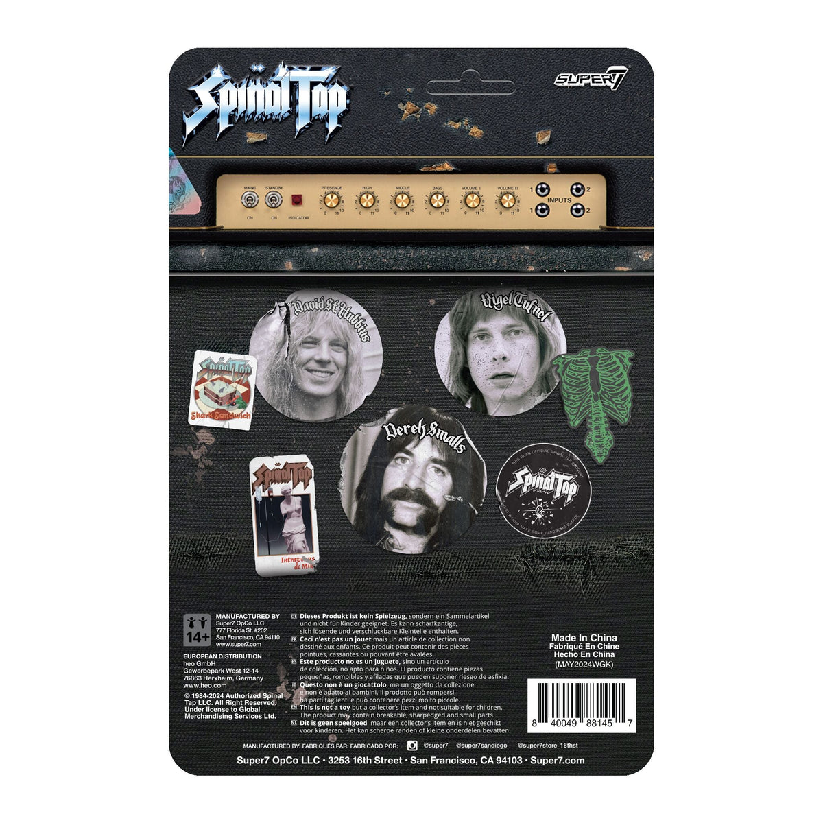 Spinal Tap ReAction Figures Wave 01 - Nigel Tufnel