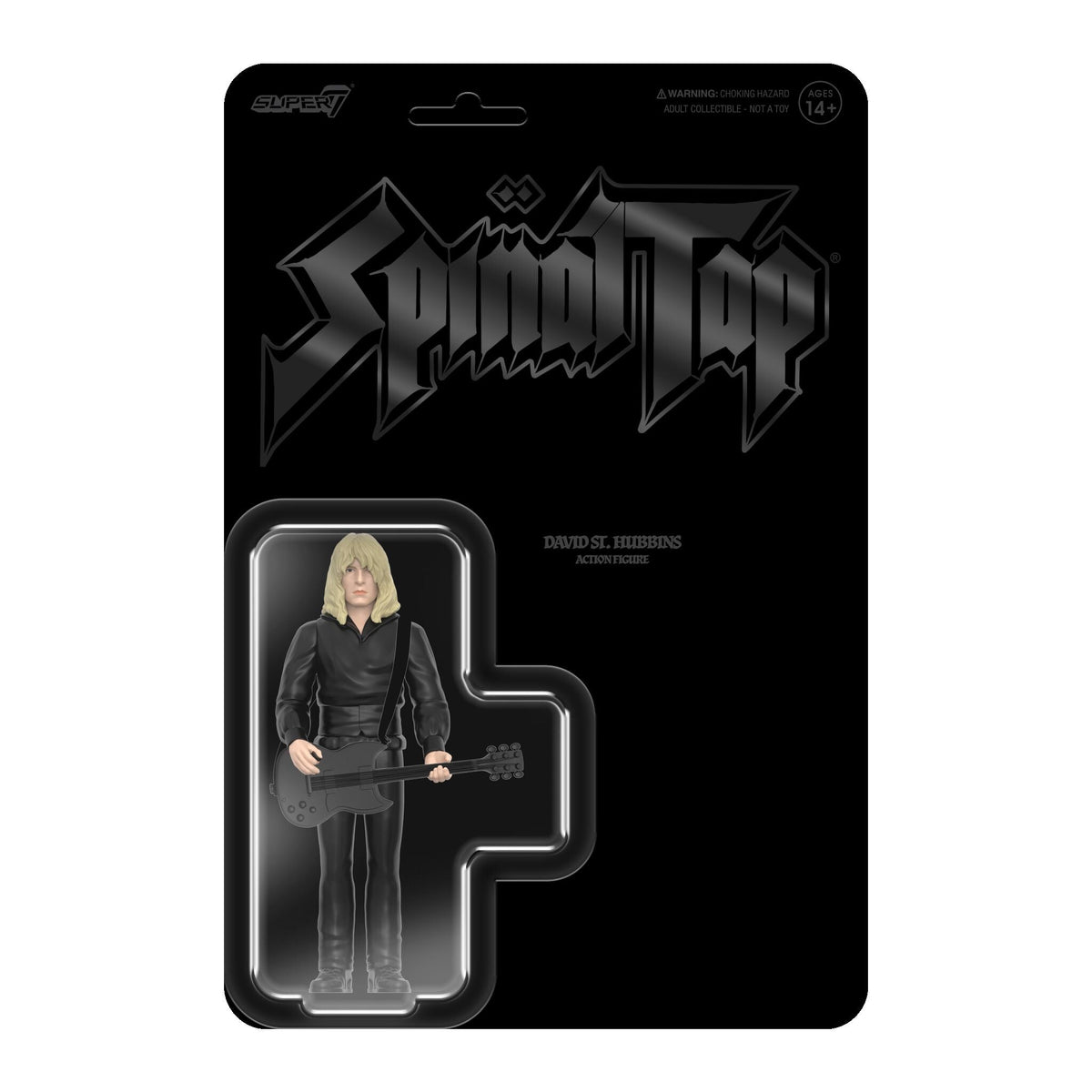 Spinal Tap ReAction Figures Wave 02 - David St. Hubbins, Nigel Tufnel, & Derek Smalls (None More Black)