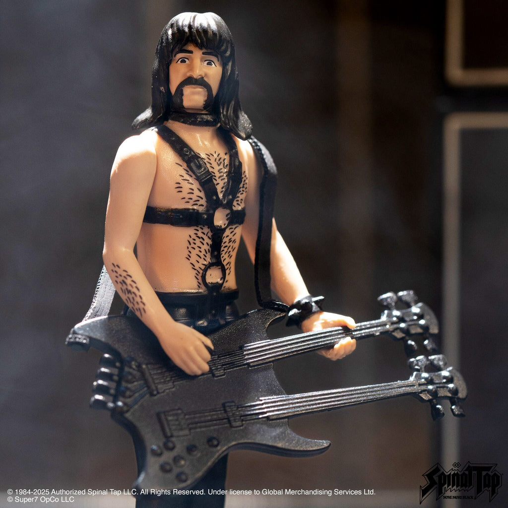 Spinal Tap ReAction Figures Wave 02 - David St. Hubbins, Nigel Tufnel, & Derek Smalls (None More Black)