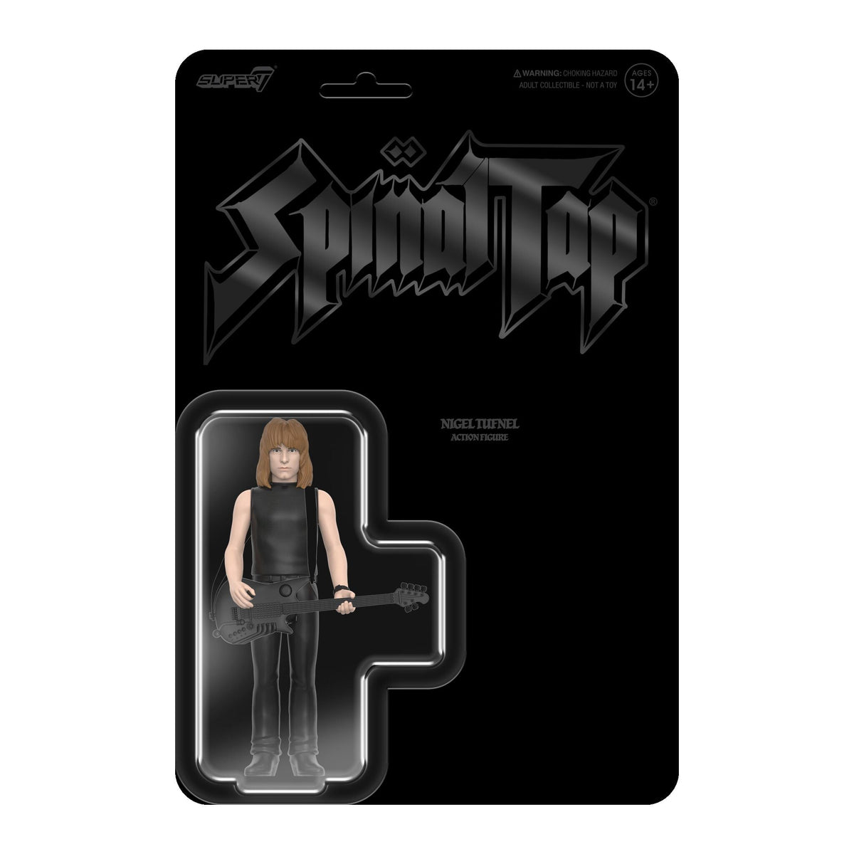 Spinal Tap ReAction Figures Wave 02 - David St. Hubbins, Nigel Tufnel, & Derek Smalls (None More Black)