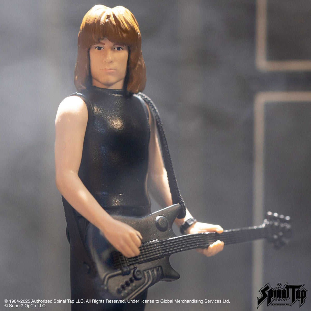 Spinal Tap ReAction Figures Wave 02 - David St. Hubbins, Nigel Tufnel, & Derek Smalls (None More Black)