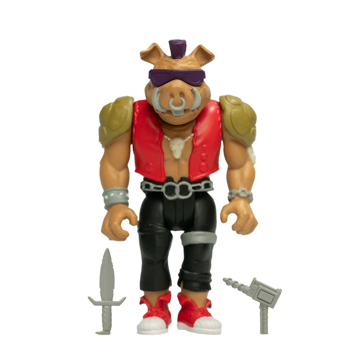 Teenage Mutant Ninja Turtles ReAction Figures Wave 10 - Bebop (Weird Pizza To Go)