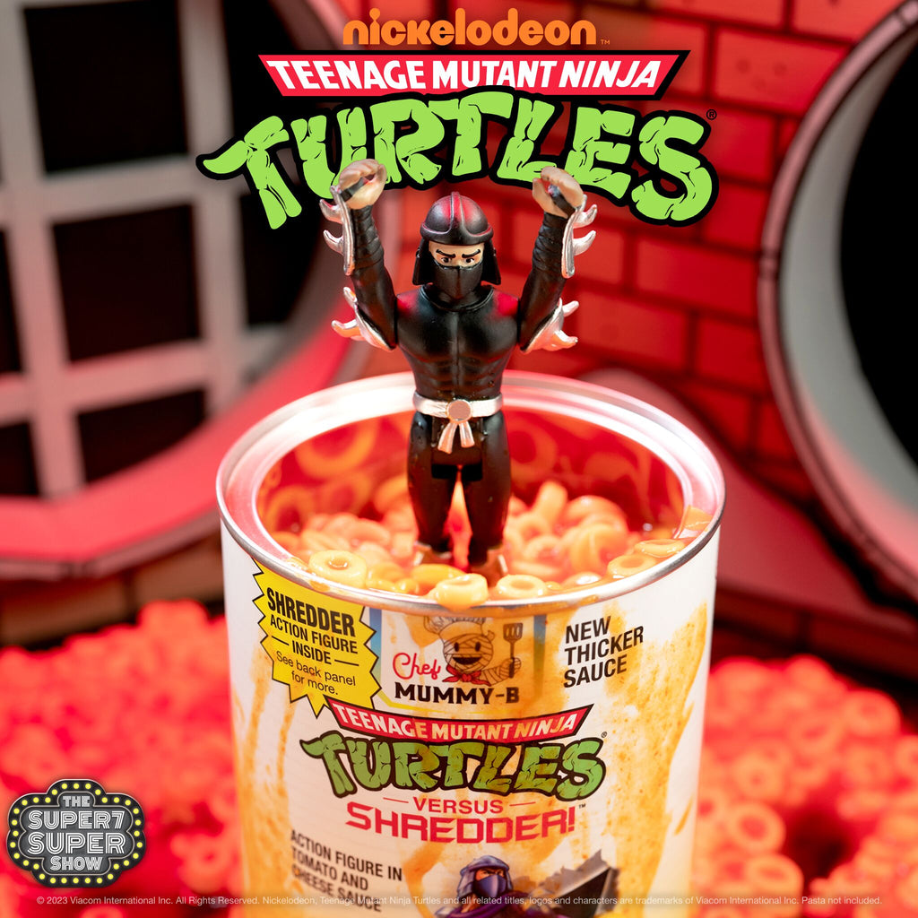 Teenage Mutant Ninja Turtles ReAction - Shredder [In Pasta Can] [SDCC 2023]