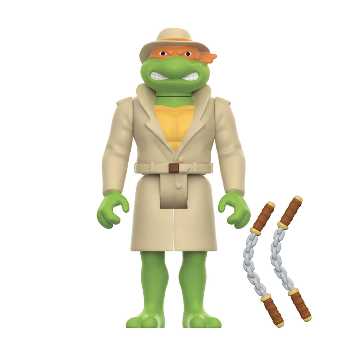 Teenage Mutant Ninja Turtles ReAction Figures Wave 10 - Undercover Michelangelo, Rocksteady, Bebop, Shredder