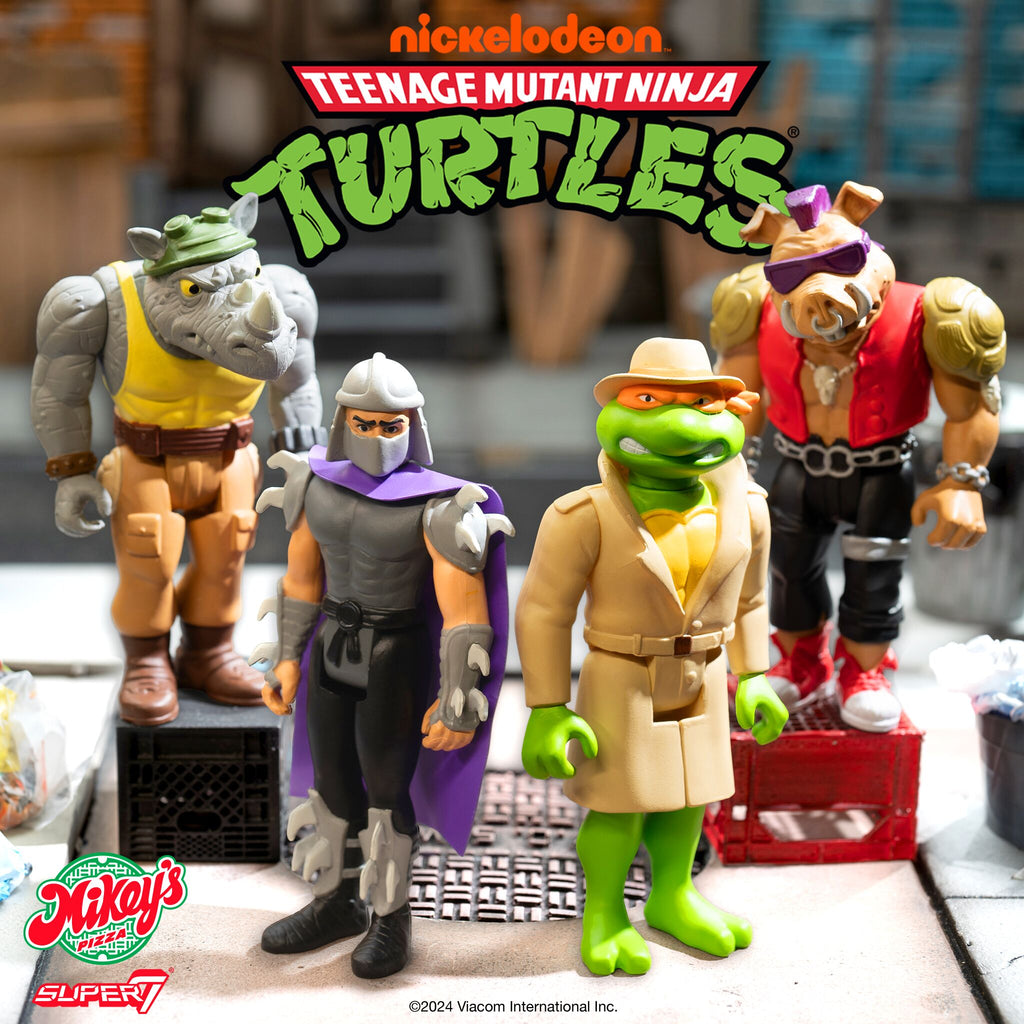 Teenage Mutant Ninja Turtles ReAction Figures Wave 10 - Shredder  (Weird Pizza To Go)