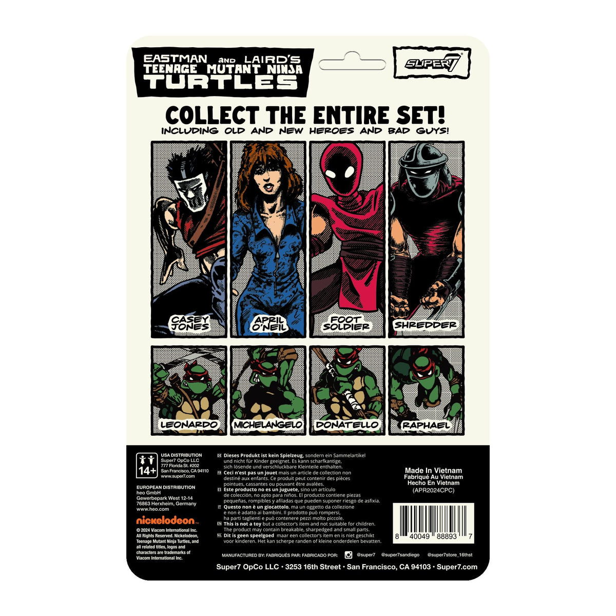 Teenage Mutant Ninja Turtles ReAction Figures Wave 11 - April O'Neil (Comic Color)