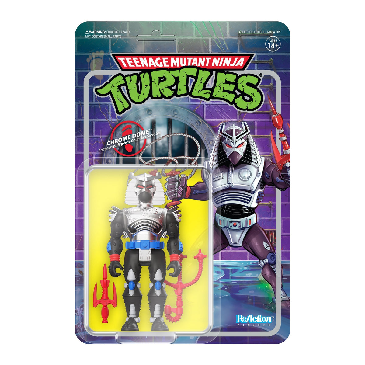 Teenage Mutant Ninja Turtles ReAction Set - Wave 6 (Set of 4)