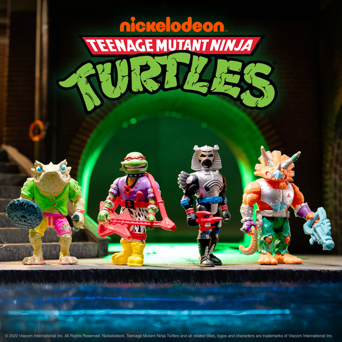Teenage Mutant Ninja Turtles ReAction Set - Wave 6 (Set of 4)