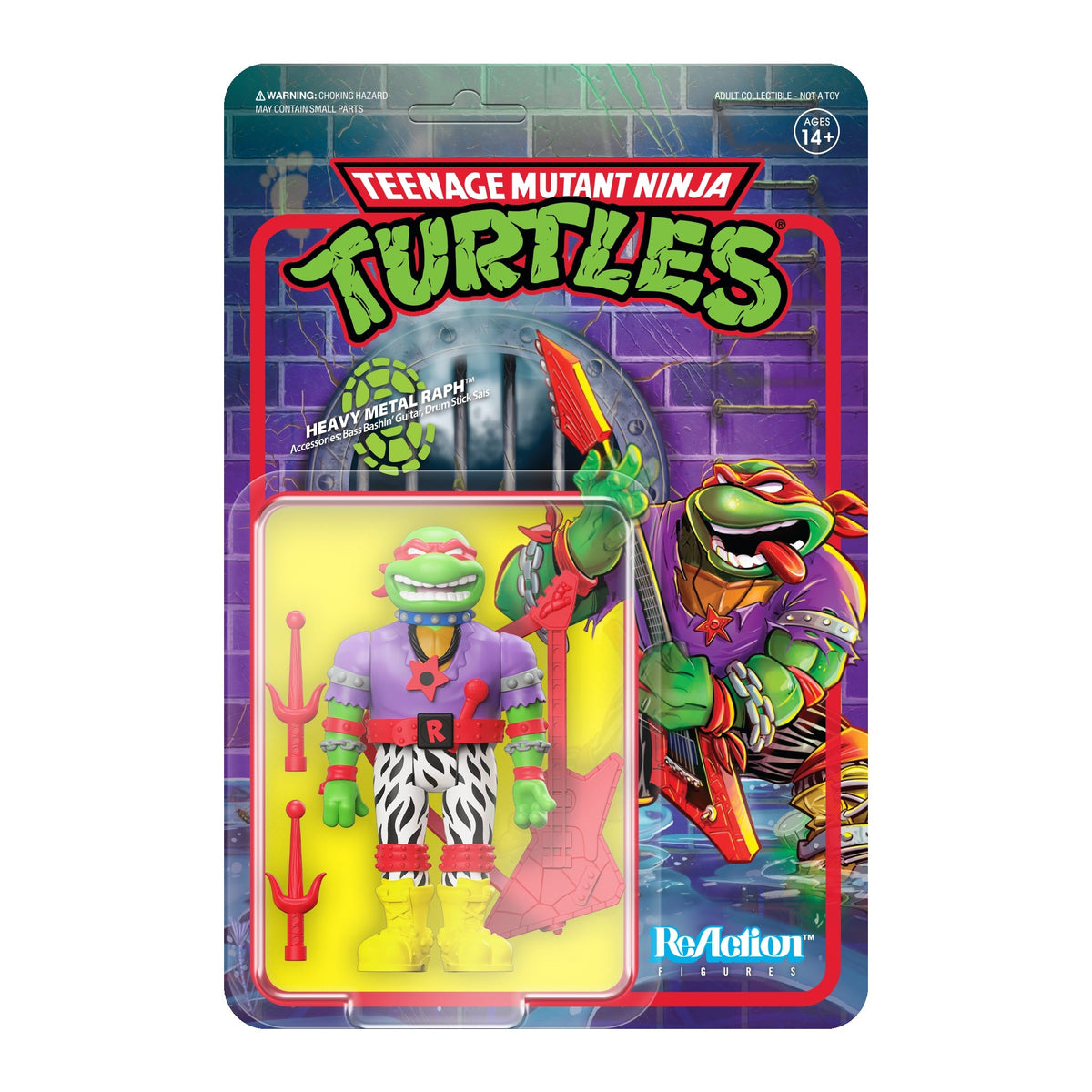Teenage Mutant Ninja Turtles ReAction Set - Wave 6 (Set of 4)