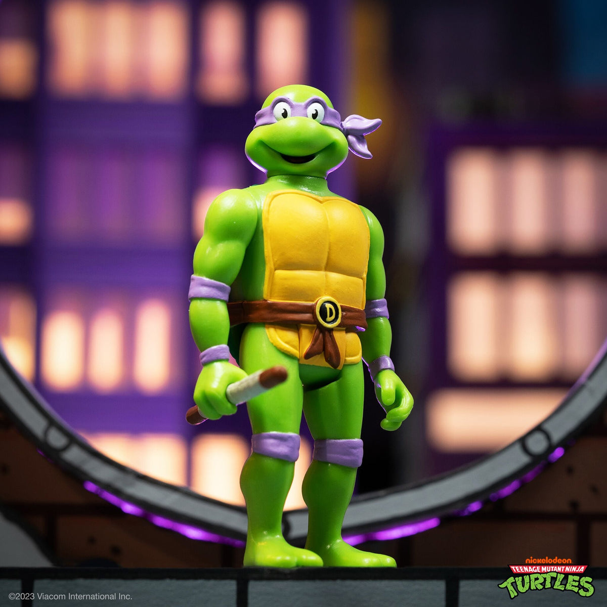 Teenage Mutant Ninja Turtles ReAction Wave 7 - Donatello, Leonardo, Michelangelo & Raphael (Toon)