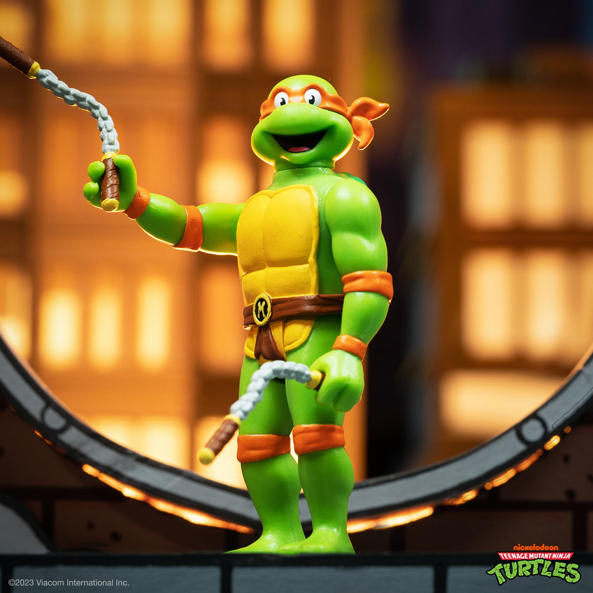Teenage Mutant Ninja Turtles ReAction Wave 7 - Michelangelo Toon