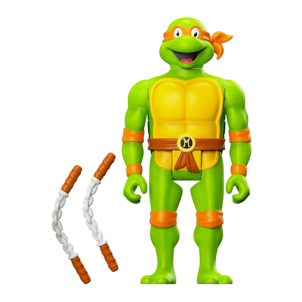 Teenage Mutant Ninja Turtles ReAction Wave 7 - Donatello, Leonardo, Michelangelo & Raphael (Toon)