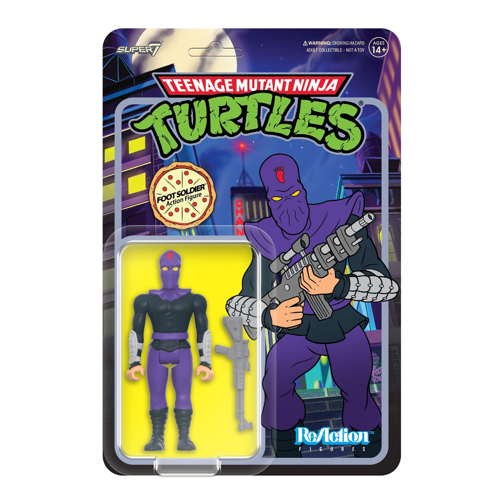 Teenage Mutant Ninja Turtles ReAction Figures Wave 08 - Foot Soldier (Cartoon)