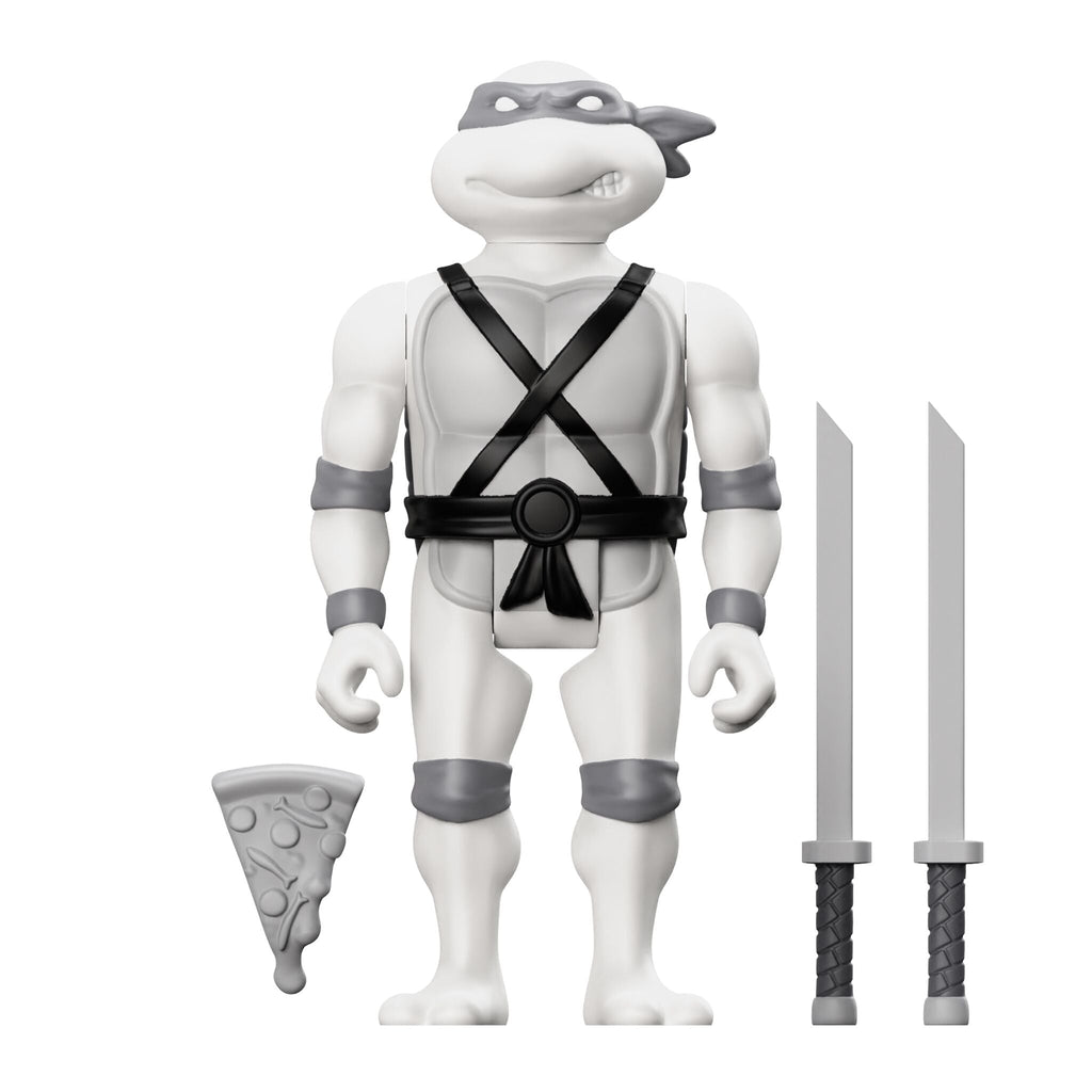 Teenage Mutant Ninja Turtles ReAction Figure Wave 9 - Leonardo (Comic Greyscale)