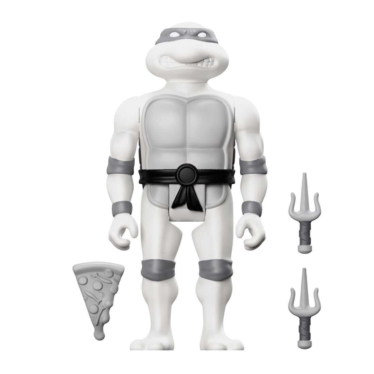 Teenage Mutant Ninja Turtles ReAction Figure Wave 9 - Donatello, Leonardo, Michelangelo & Raphael (Comic Greyscale)