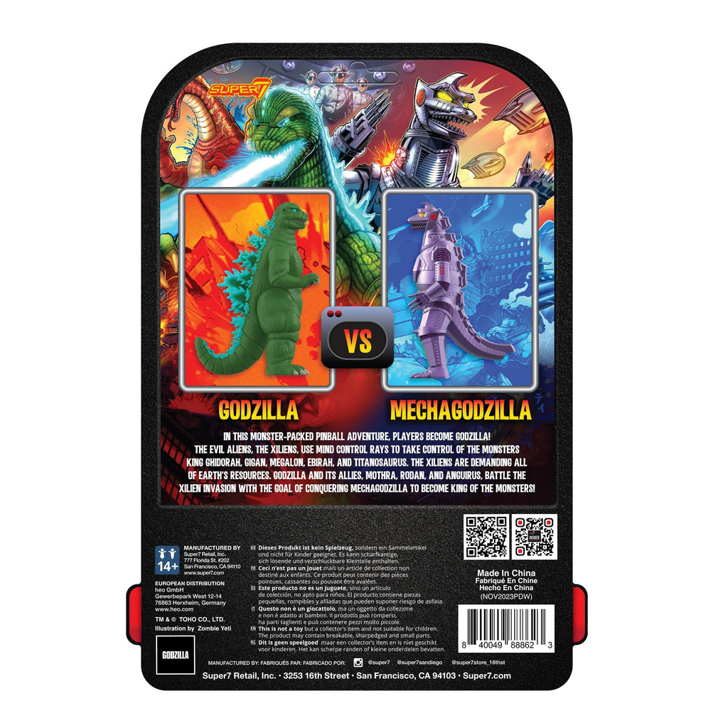 Toho ReAction Figures - Godzilla '84 (Four Toes) (Stern Pinball Recolor)