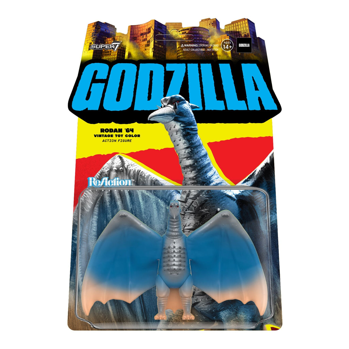 Toho ReAction Figures - Rodan (Toy Recolor)