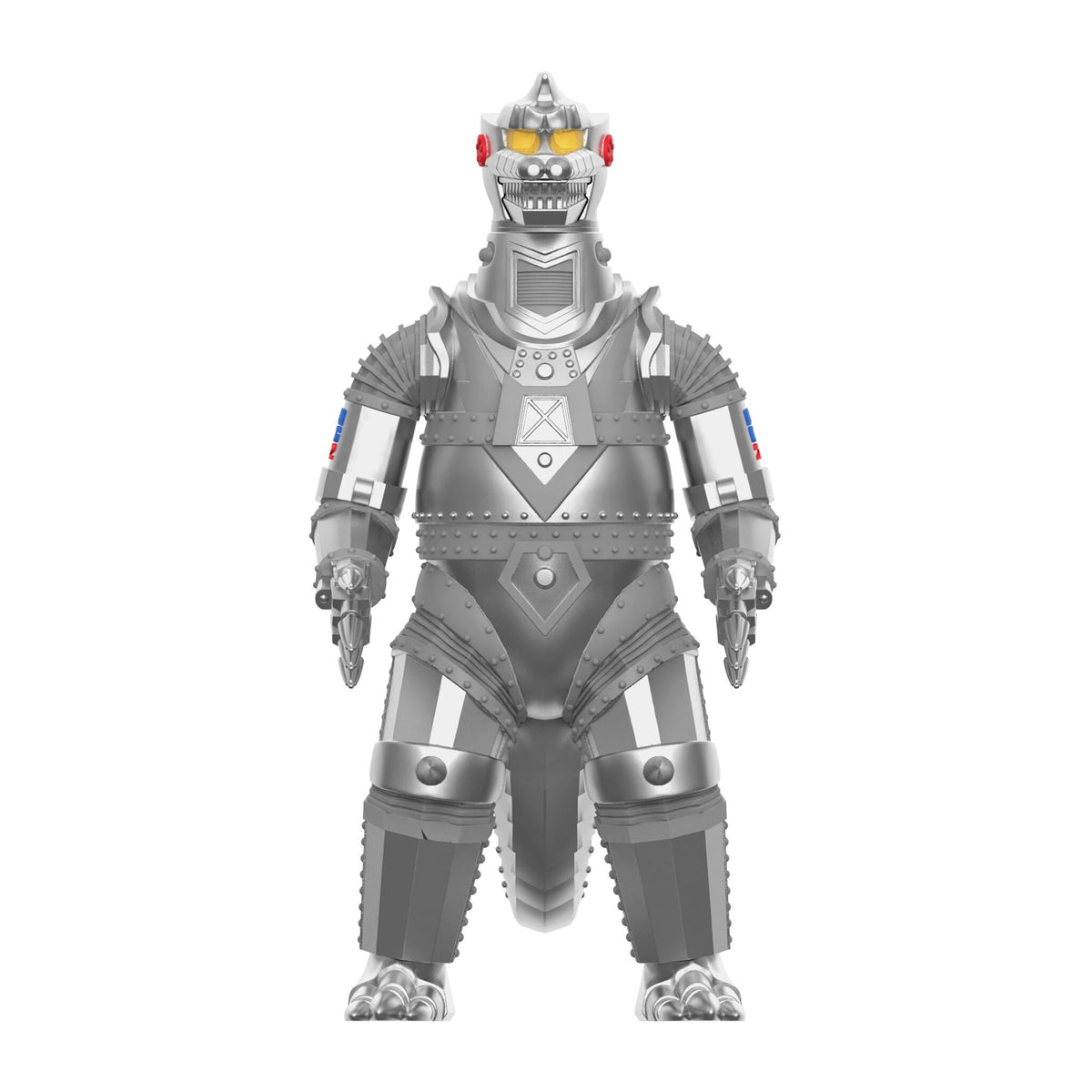 Toho ReAction Figures Wave 07 - Godzilla '84 (Heat Ray), Mechagodzilla (1975), Titanosaurus, Godzilla (Semi-Clear Green version)