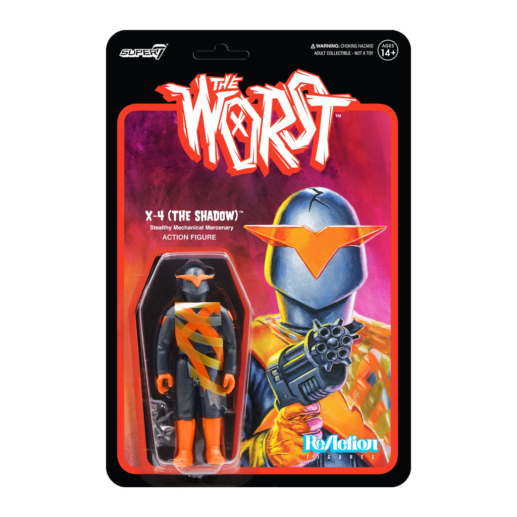 The Worst ReAction Figures Wave 3 - X-4 (The Shadow)
