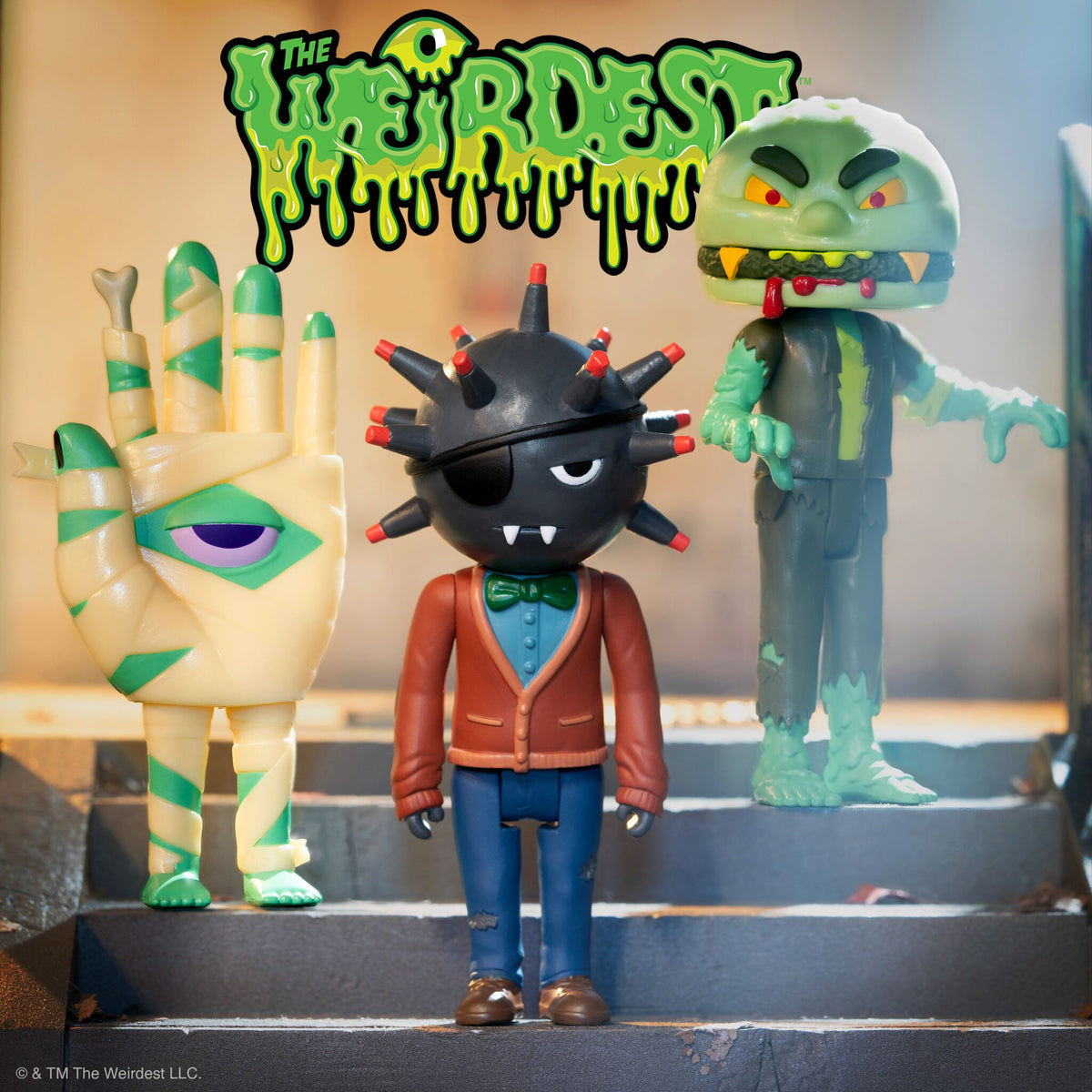 The Weirdest ReAction Figures Wave 04 - Mummy's Hand (Putrid Pals)