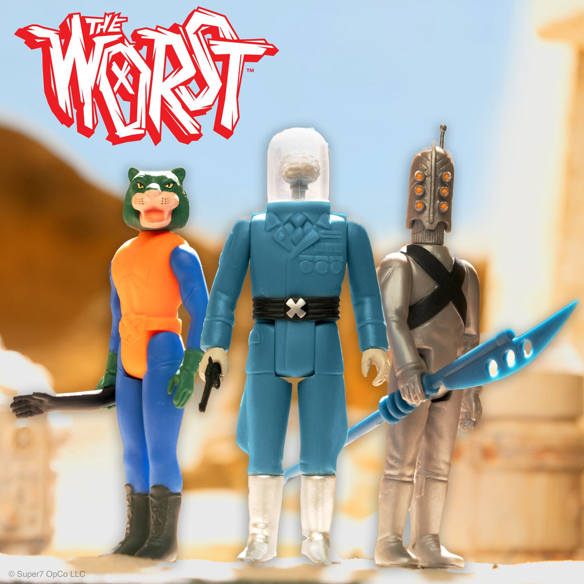 The Worst ReAction Figures Wave 06 (Scum Squad) - Cortex Commander