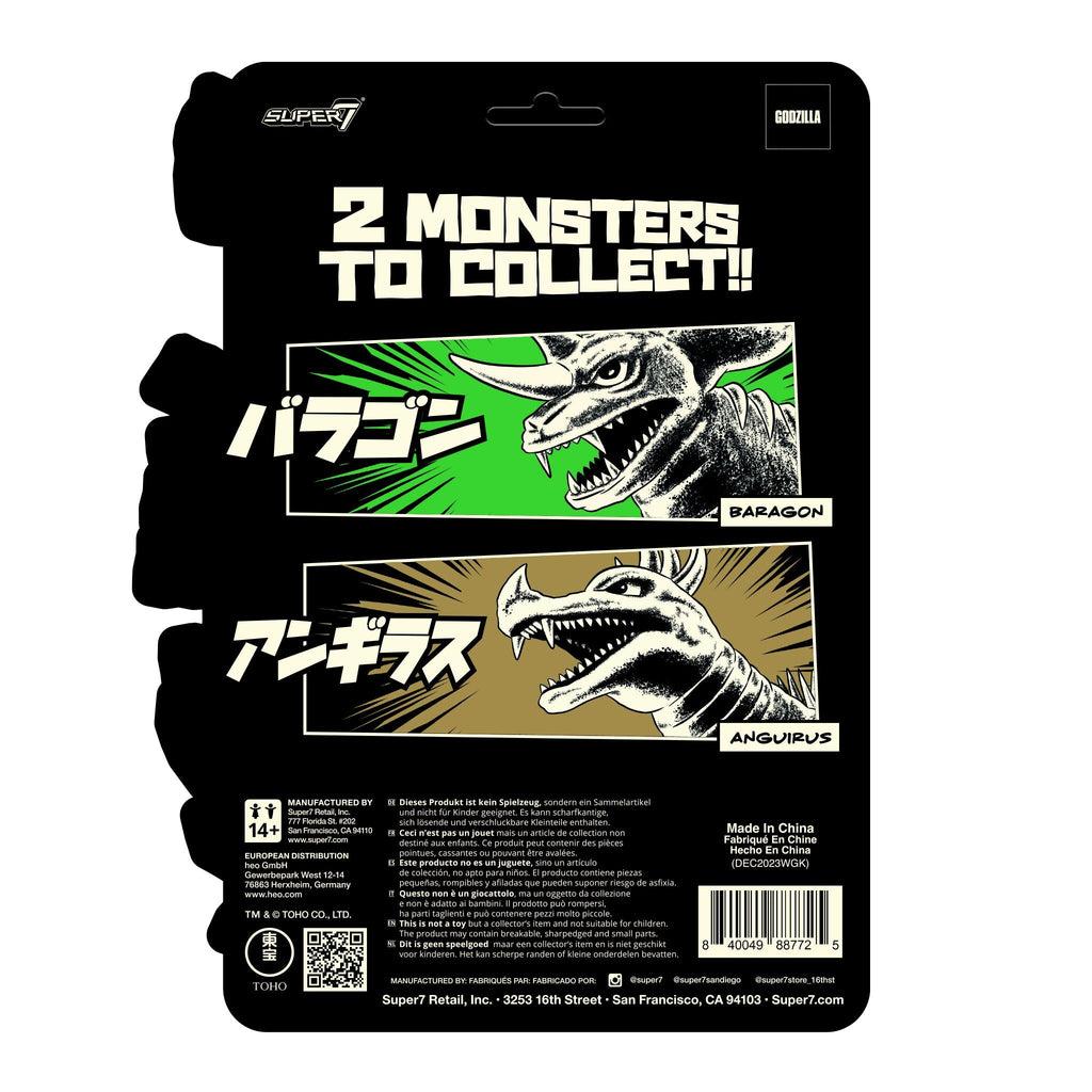 Toho ReAction Figures - Anguirus (Glow)