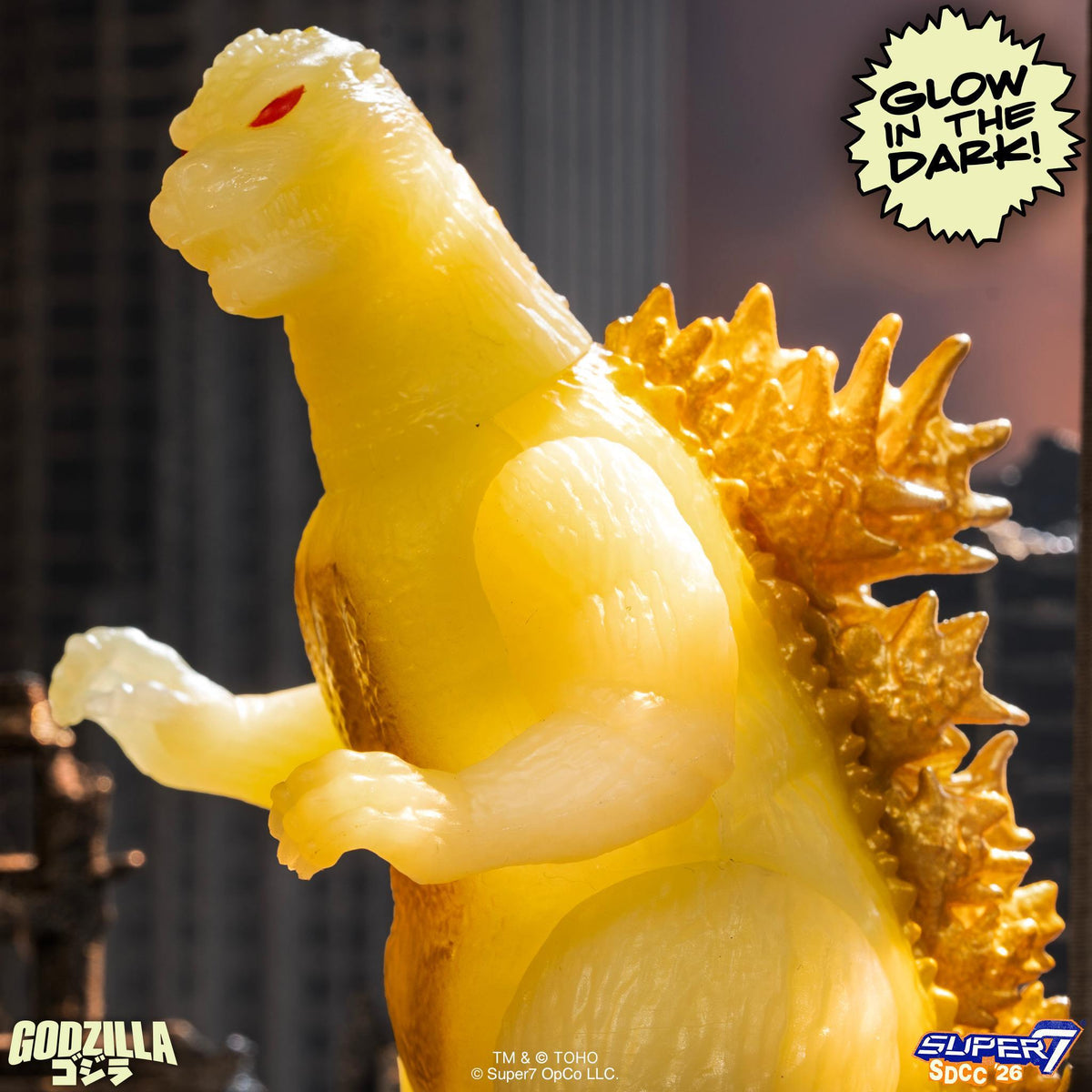 Toho ReAction Figures Wave 12 - Godzilla '89 (Glow)