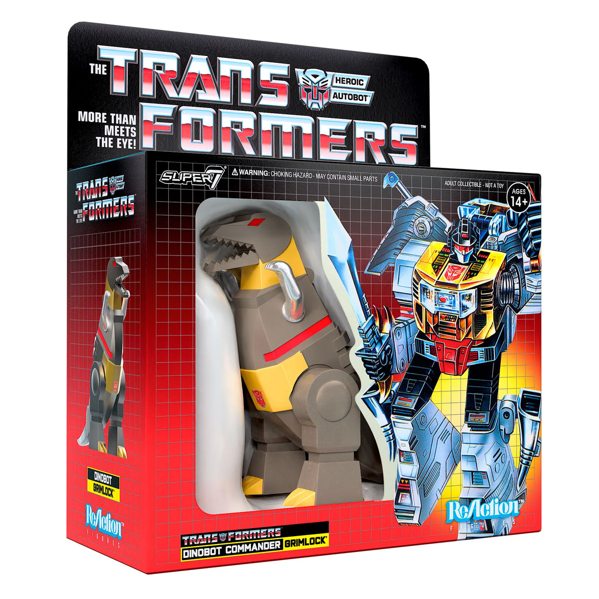 Transformers ReAction Figures - Grimlock (Metallic)