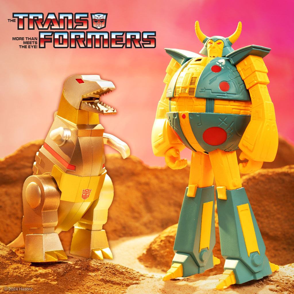 Transformers ReAction Figures - Grimlock (Metallic)