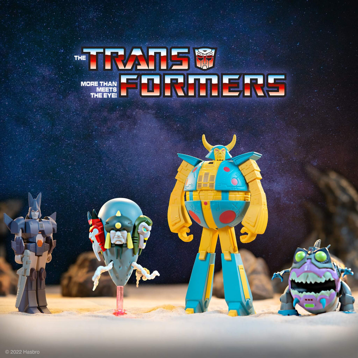 Transformers ReAction Figures Wave 6 - Sharkticon (G1)