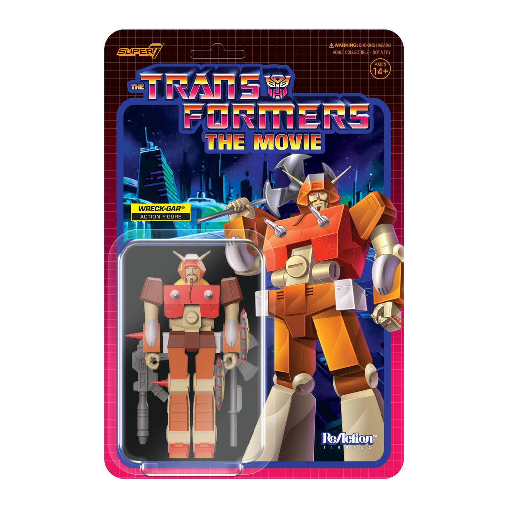 Transformers ReAction Figures Wave 6 - Wreck-Gar (G1)