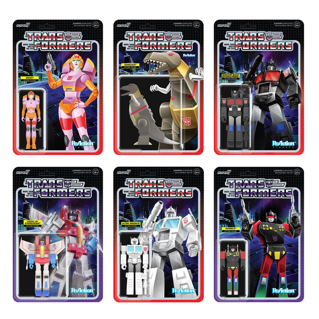 Transformers ReAction Figures Wave 08 - Optimus Prime (Ultra Magnus)