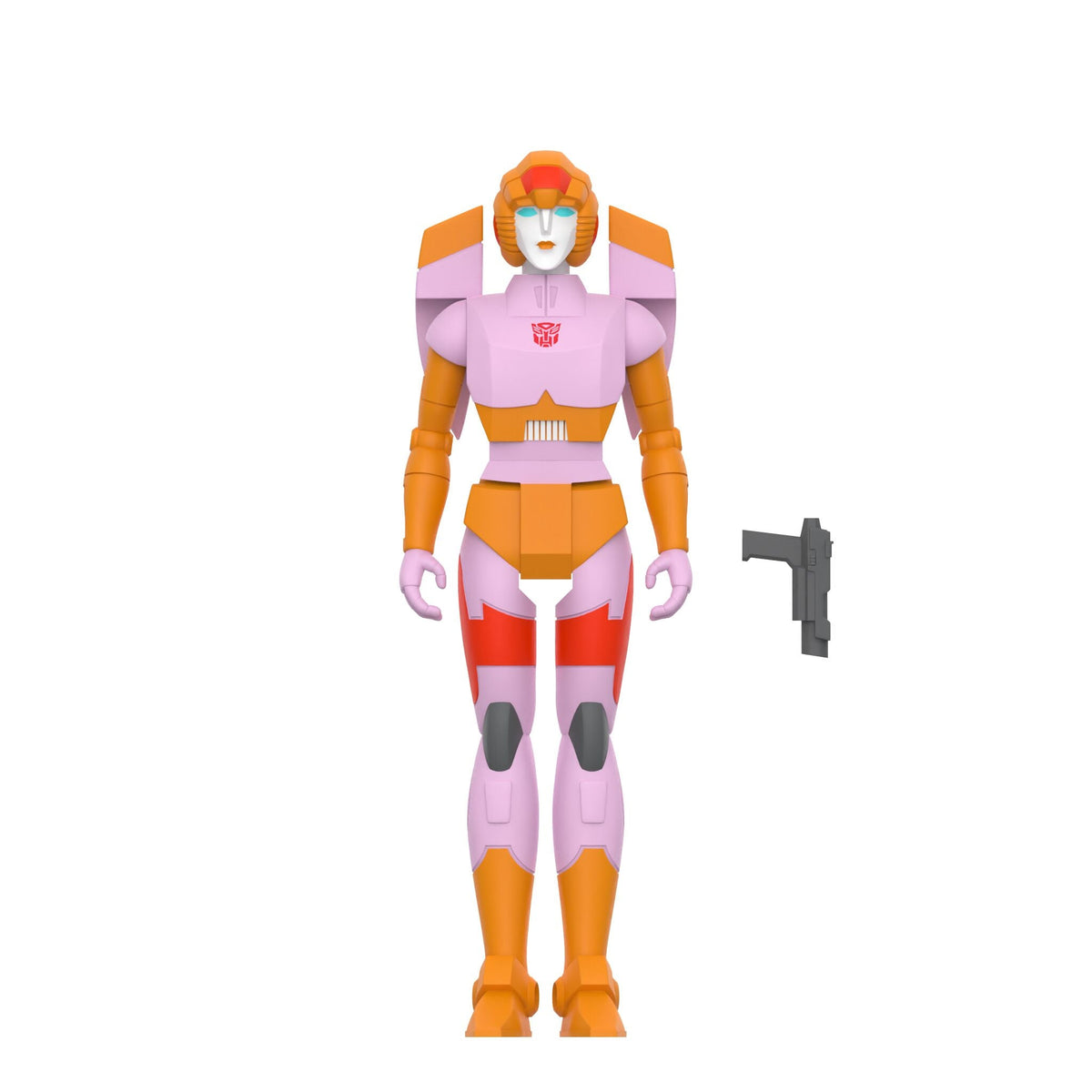 Transformers ReAction Figures Wave 08 - Arcee (Pink & Orange)