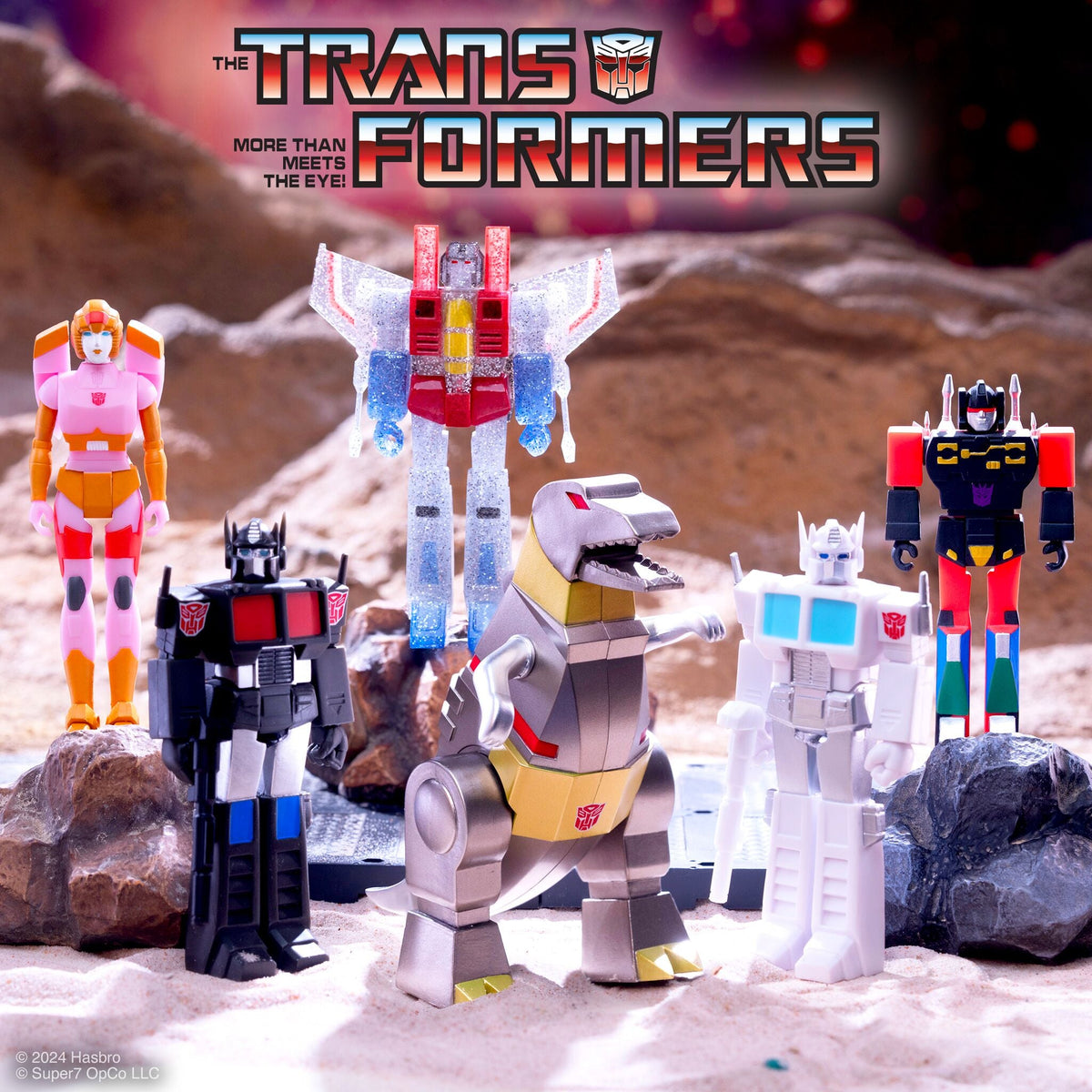 Transformers ReAction Figures Wave 08 - Grimlock (Metallic)