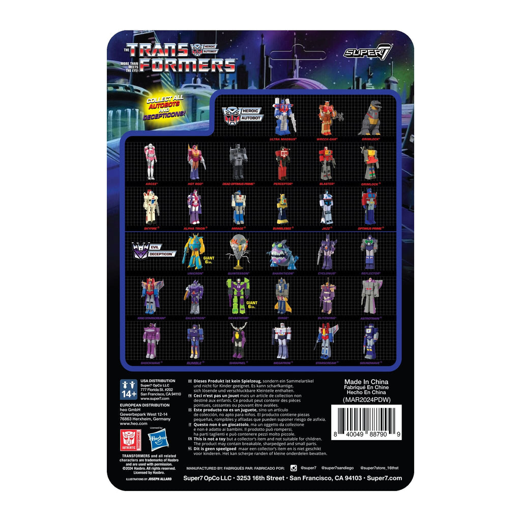 Transformers ReAction Figures Wave 08 - Optimus Prime (Ultra Magnus)