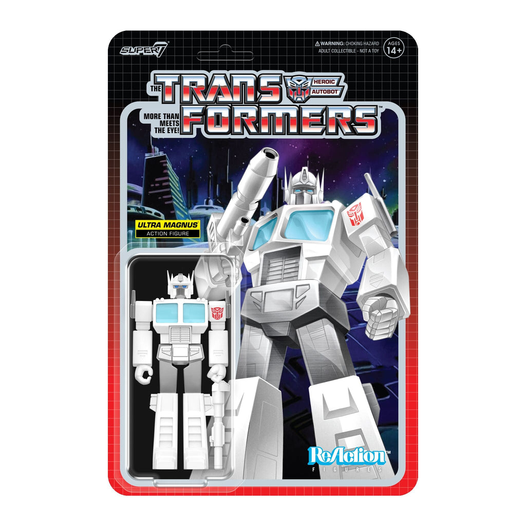 Transformers ReAction Figures Wave 08 - Optimus Prime (Ultra Magnus)