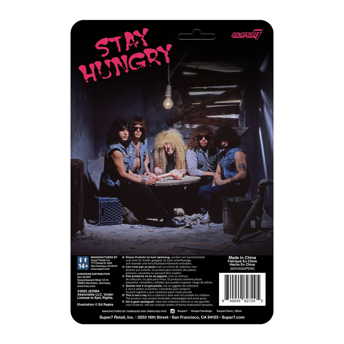 Twisted Sister ReAction Figures - Dee Snider