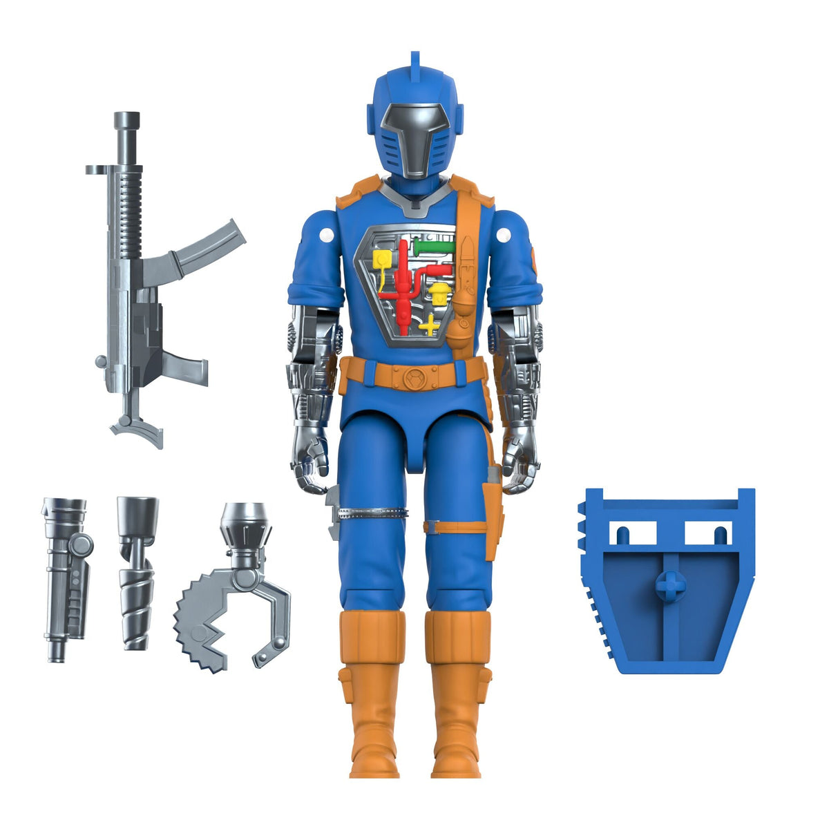G.I. Joe ReAction+ Wave 01 - Cobra B.A.T. (Comic Blue)