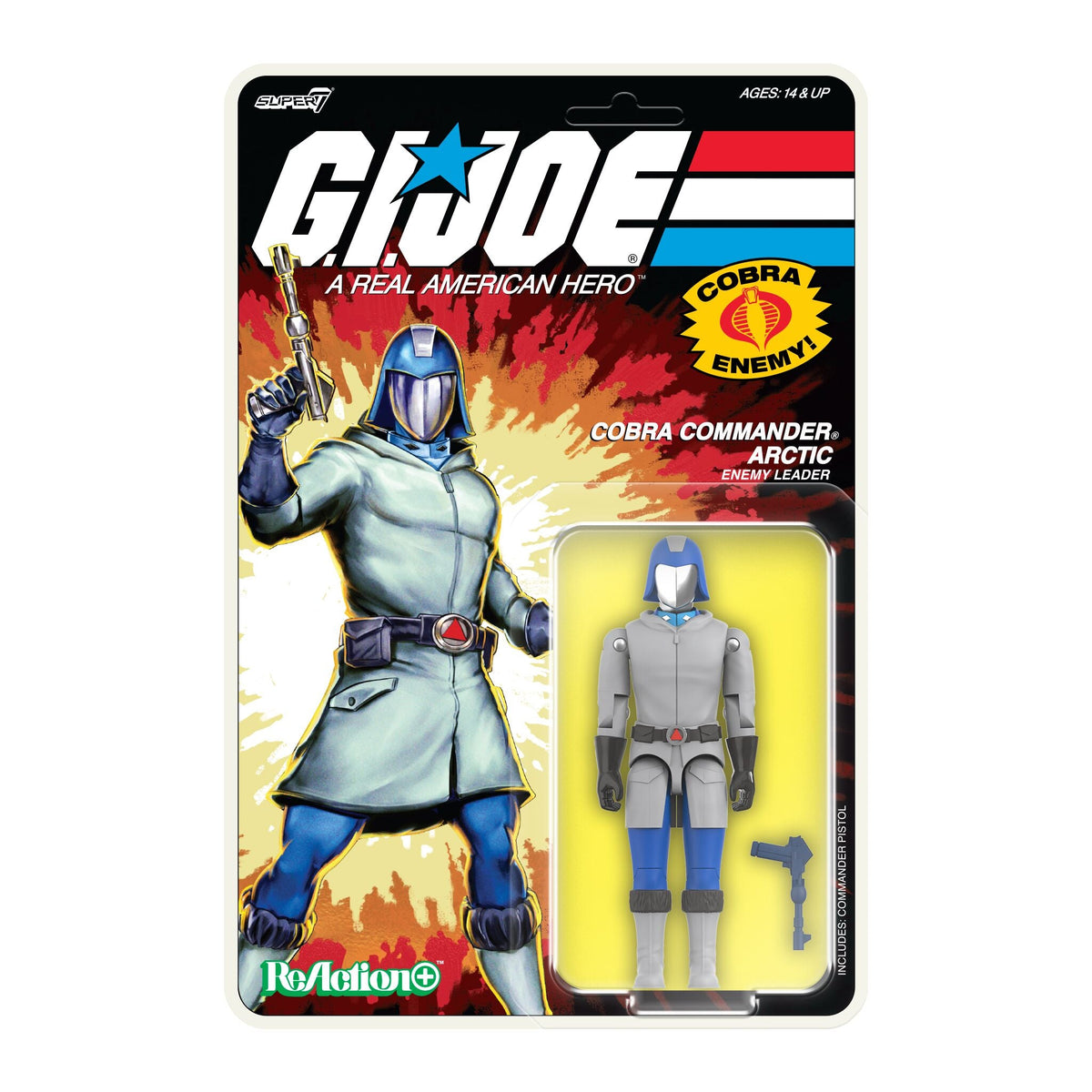 G.I. Joe ReAction+ Wave 03 (Cartoon) - Arctic Cobra Commander (Cartoon)