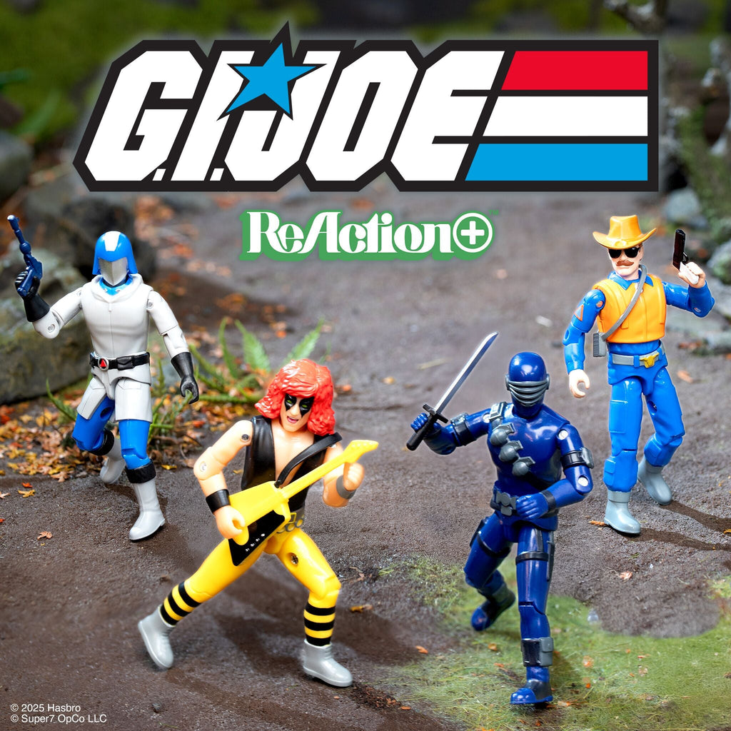 G.I. Joe ReAction+ Wave 03 (Cartoon) - Snake Eyes (Cartoon)