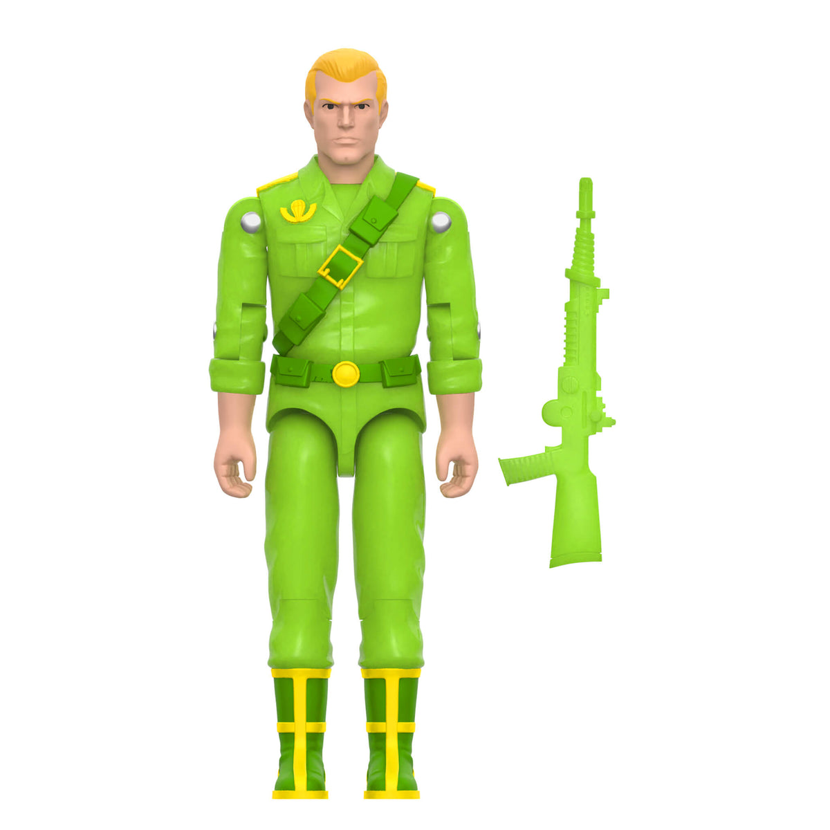 G.I. Joe ReAction+ Figures - 3 PK - Joe (Glow Patrol - Green)