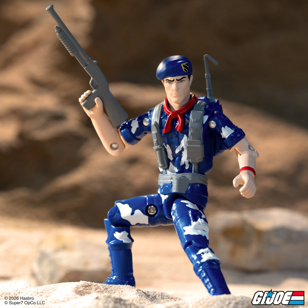 G.I. Joe ReAction+ Wave 08 - Duke, Lt. Falcon, Lady Jaye & Snake Eyes (America's 250th Anniversary)