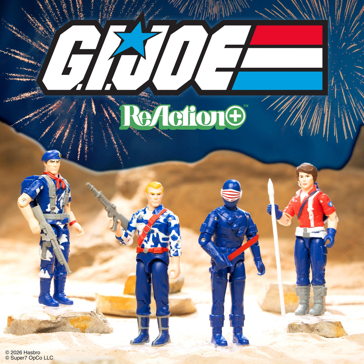 G.I. Joe ReAction+ Wave 08 - Duke (America's 250th Anniversary)